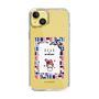 スリムプロテクションケース［ ELLE×マイメロディ＆クロミ - トリコロールカラーグラフィック5 ］