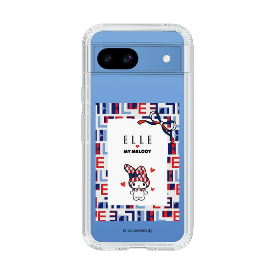 スリムプロテクションケース［ ELLE×マイメロディ＆クロミ - トリコロールカラーグラフィック5 ］
