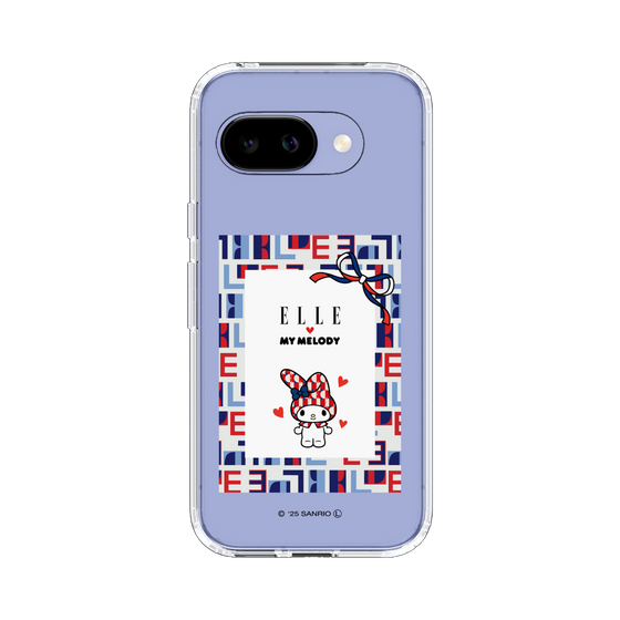 スリムプロテクションケース［ ELLE×マイメロディ＆クロミ - トリコロールカラーグラフィック5 ］