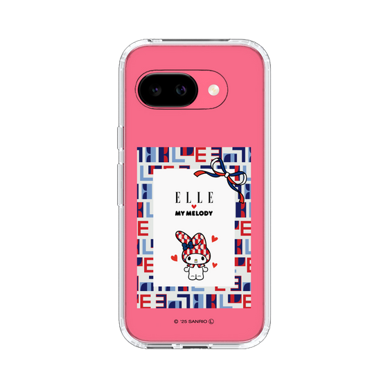 スリムプロテクションケース［ ELLE×マイメロディ＆クロミ - トリコロールカラーグラフィック5 ］