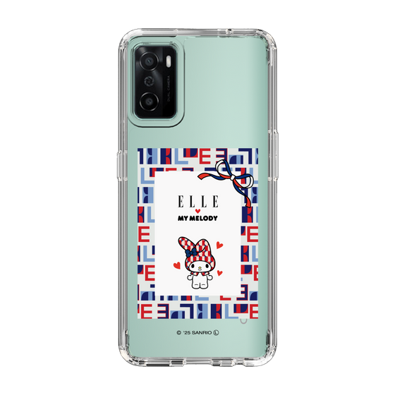 スリムプロテクションケース［ ELLE×マイメロディ＆クロミ - トリコロールカラーグラフィック5 ］