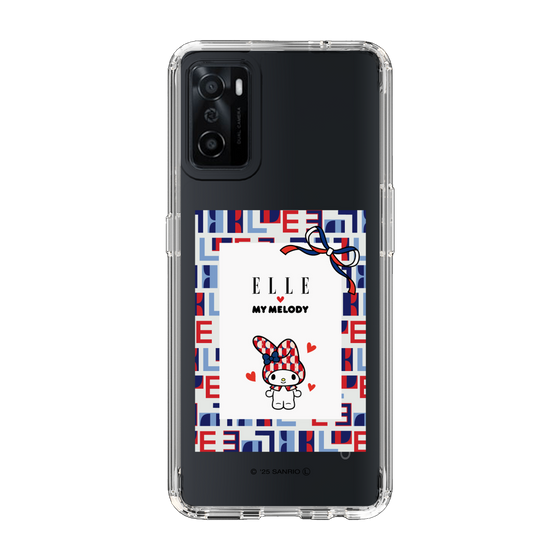 スリムプロテクションケース［ ELLE×マイメロディ＆クロミ - トリコロールカラーグラフィック5 ］