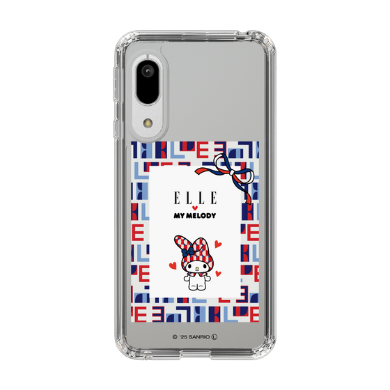スリムプロテクションケース［ ELLE×マイメロディ＆クロミ - トリコロールカラーグラフィック5 ］