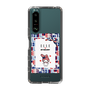 スリムプロテクションケース［ ELLE×マイメロディ＆クロミ - トリコロールカラーグラフィック5 ］