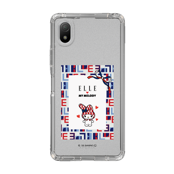 スリムプロテクションケース［ ELLE×マイメロディ＆クロミ - トリコロールカラーグラフィック5 ］