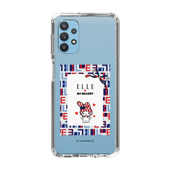 スリムプロテクションケース［ ELLE×マイメロディ＆クロミ - トリコロールカラーグラフィック5 ］
