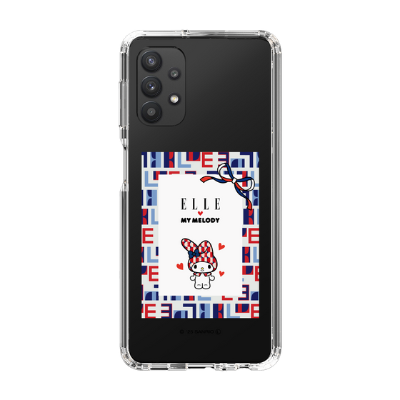 スリムプロテクションケース［ ELLE×マイメロディ＆クロミ - トリコロールカラーグラフィック5 ］