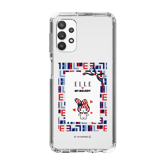 スリムプロテクションケース［ ELLE×マイメロディ＆クロミ - トリコロールカラーグラフィック5 ］