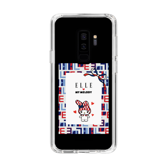 スリムプロテクションケース［ ELLE×マイメロディ＆クロミ - トリコロールカラーグラフィック5 ］