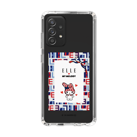 スリムプロテクションケース［ ELLE×マイメロディ＆クロミ - トリコロールカラーグラフィック5 ］