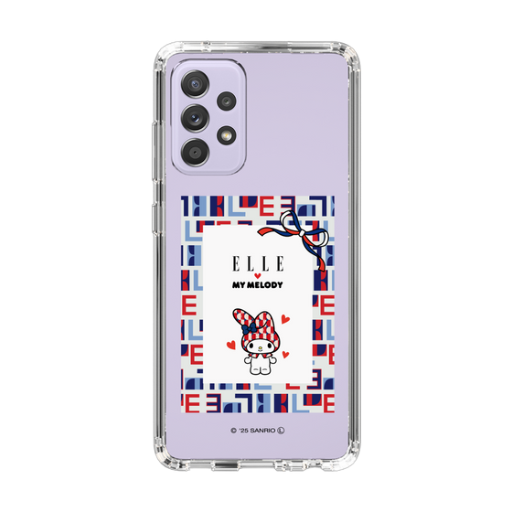 スリムプロテクションケース［ ELLE×マイメロディ＆クロミ - トリコロールカラーグラフィック5 ］