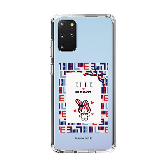 スリムプロテクションケース［ ELLE×マイメロディ＆クロミ - トリコロールカラーグラフィック5 ］