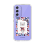 スリムプロテクションケース［ ELLE×マイメロディ＆クロミ - トリコロールカラーグラフィック5 ］