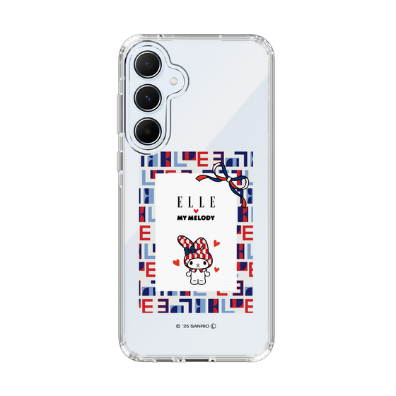 スリムプロテクションケース［ ELLE×マイメロディ＆クロミ - トリコロールカラーグラフィック5 ］