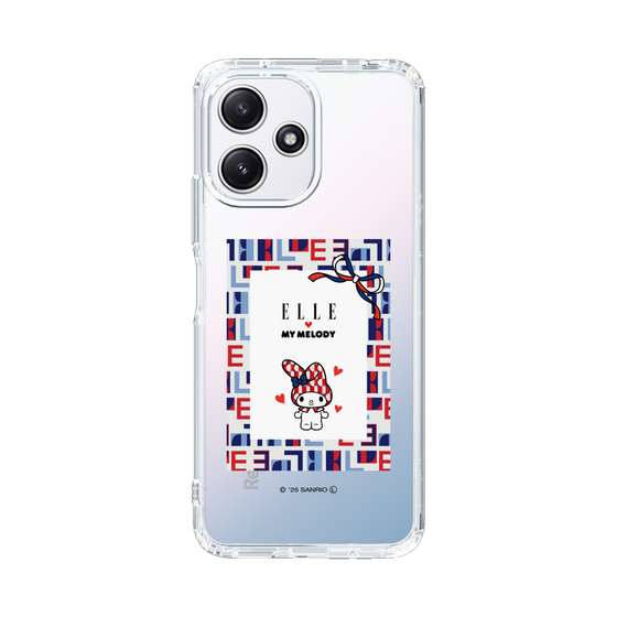 スリムプロテクションケース［ ELLE×マイメロディ＆クロミ - トリコロールカラーグラフィック5 ］
