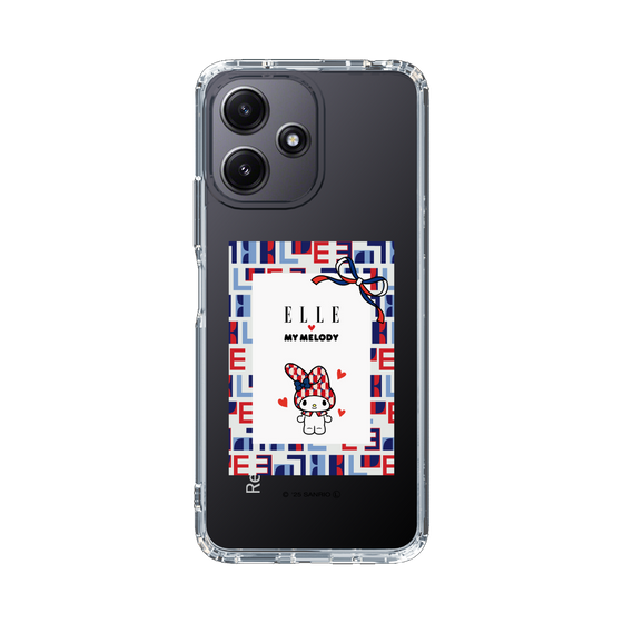スリムプロテクションケース［ ELLE×マイメロディ＆クロミ - トリコロールカラーグラフィック5 ］