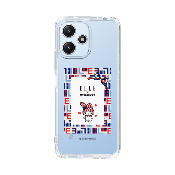 スリムプロテクションケース［ ELLE×マイメロディ＆クロミ - トリコロールカラーグラフィック5 ］