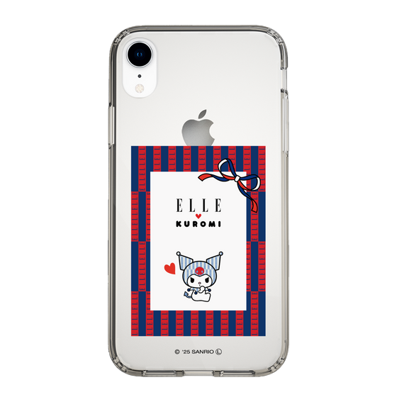 スリムプロテクションケース［ ELLE×マイメロディ＆クロミ - トリコロールカラーグラフィック6 ］