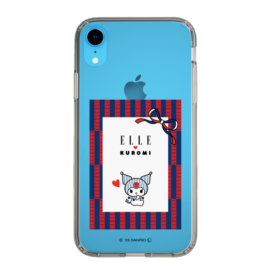 スリムプロテクションケース［ ELLE×マイメロディ＆クロミ - トリコロールカラーグラフィック6 ］