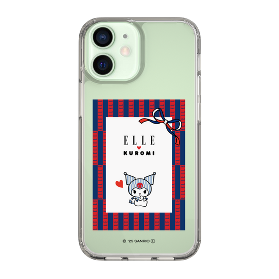スリムプロテクションケース［ ELLE×マイメロディ＆クロミ - トリコロールカラーグラフィック6 ］