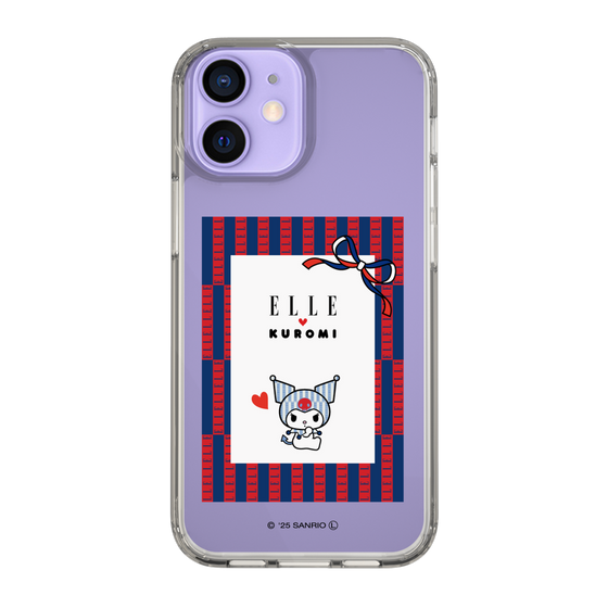 スリムプロテクションケース［ ELLE×マイメロディ＆クロミ - トリコロールカラーグラフィック6 ］