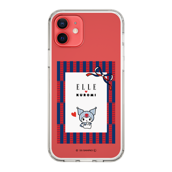 スリムプロテクションケース［ ELLE×マイメロディ＆クロミ - トリコロールカラーグラフィック6 ］
