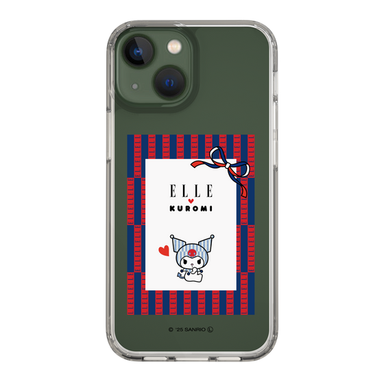 スリムプロテクションケース［ ELLE×マイメロディ＆クロミ - トリコロールカラーグラフィック6 ］