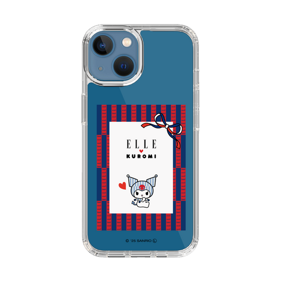 スリムプロテクションケース［ ELLE×マイメロディ＆クロミ - トリコロールカラーグラフィック6 ］
