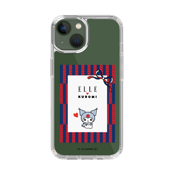 スリムプロテクションケース［ ELLE×マイメロディ＆クロミ - トリコロールカラーグラフィック6 ］