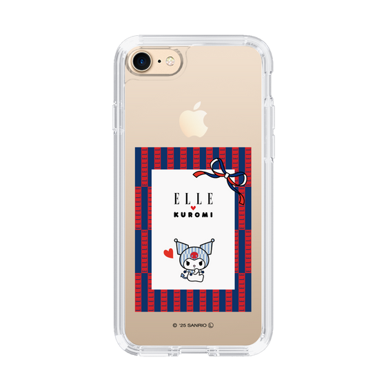 スリムプロテクションケース［ ELLE×マイメロディ＆クロミ - トリコロールカラーグラフィック6 ］