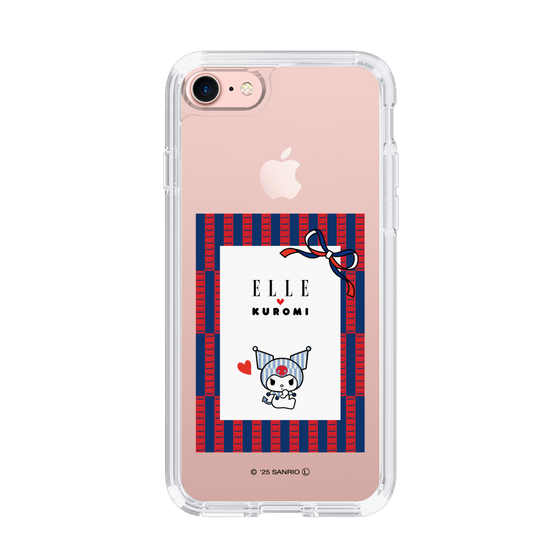 スリムプロテクションケース［ ELLE×マイメロディ＆クロミ - トリコロールカラーグラフィック6 ］