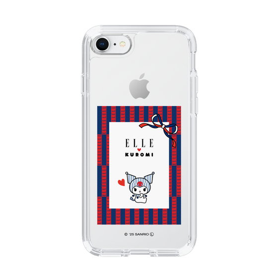 スリムプロテクションケース［ ELLE×マイメロディ＆クロミ - トリコロールカラーグラフィック6 ］