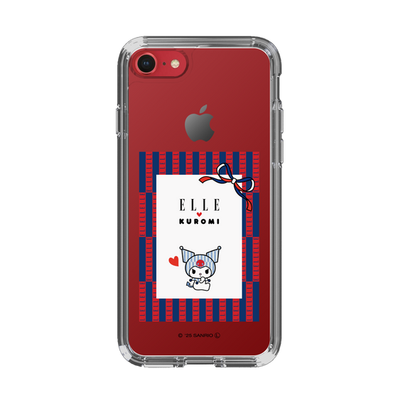スリムプロテクションケース［ ELLE×マイメロディ＆クロミ - トリコロールカラーグラフィック6 ］