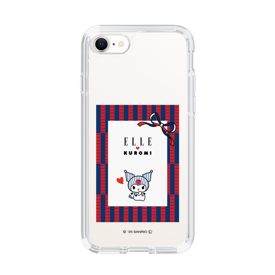 スリムプロテクションケース［ ELLE×マイメロディ＆クロミ - トリコロールカラーグラフィック6 ］
