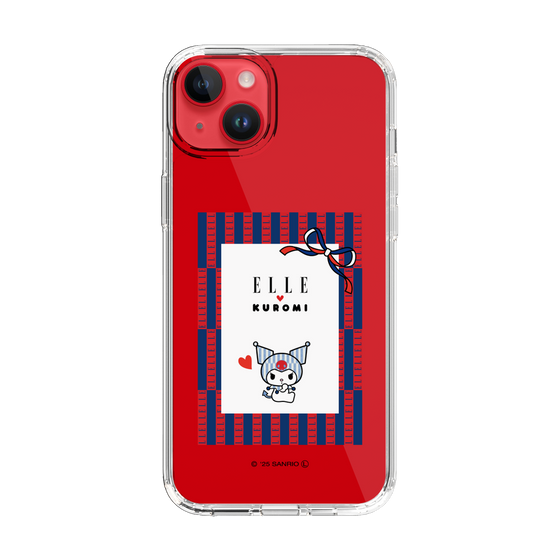 スリムプロテクションケース［ ELLE×マイメロディ＆クロミ - トリコロールカラーグラフィック6 ］