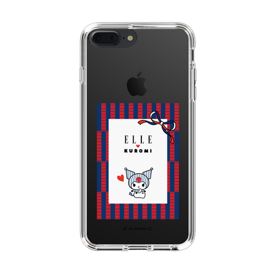 スリムプロテクションケース［ ELLE×マイメロディ＆クロミ - トリコロールカラーグラフィック6 ］