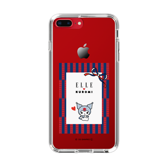スリムプロテクションケース［ ELLE×マイメロディ＆クロミ - トリコロールカラーグラフィック6 ］