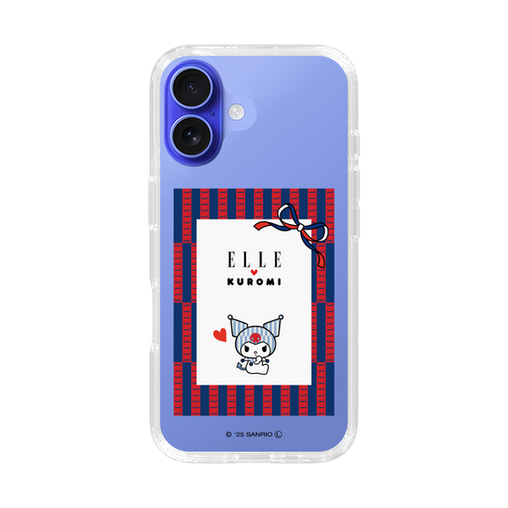 スリムプロテクションケース［ ELLE×マイメロディ＆クロミ - トリコロールカラーグラフィック6 ］