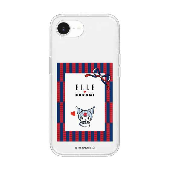 スリムプロテクションケース［ ELLE×マイメロディ＆クロミ - トリコロールカラーグラフィック6 ］