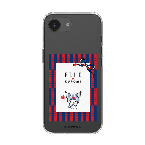 スリムプロテクションケース［ ELLE×マイメロディ＆クロミ - トリコロールカラーグラフィック6 ］