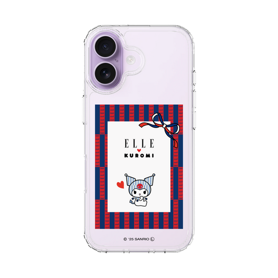 スリムプロテクションケース［ ELLE×マイメロディ＆クロミ - トリコロールカラーグラフィック6 ］