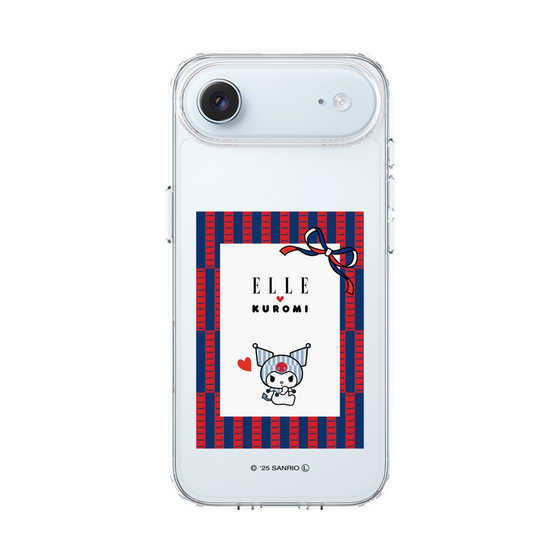 スリムプロテクションケース［ ELLE×マイメロディ＆クロミ - トリコロールカラーグラフィック6 ］