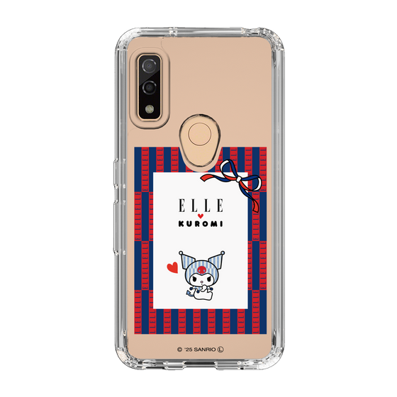 スリムプロテクションケース［ ELLE×マイメロディ＆クロミ - トリコロールカラーグラフィック6 ］