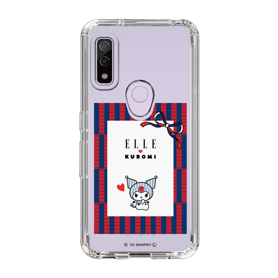 スリムプロテクションケース［ ELLE×マイメロディ＆クロミ - トリコロールカラーグラフィック6 ］