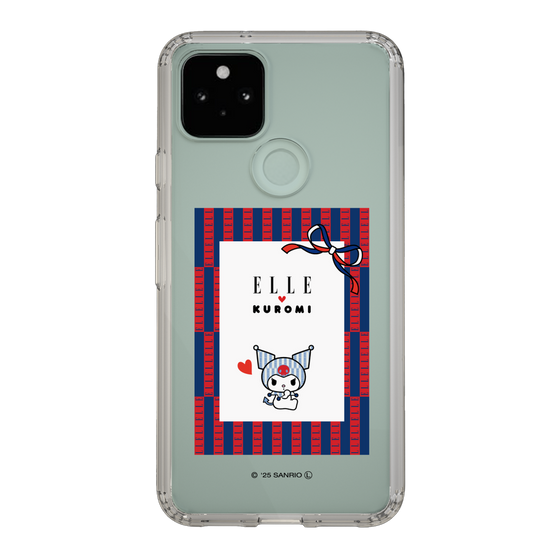 スリムプロテクションケース［ ELLE×マイメロディ＆クロミ - トリコロールカラーグラフィック6 ］