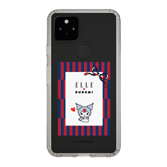 スリムプロテクションケース［ ELLE×マイメロディ＆クロミ - トリコロールカラーグラフィック6 ］