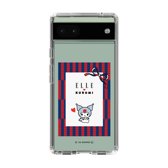 スリムプロテクションケース［ ELLE×マイメロディ＆クロミ - トリコロールカラーグラフィック6 ］
