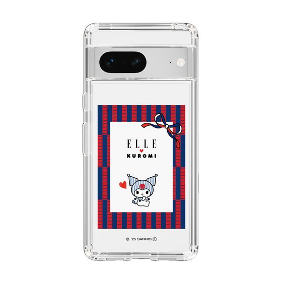 スリムプロテクションケース［ ELLE×マイメロディ＆クロミ - トリコロールカラーグラフィック6 ］