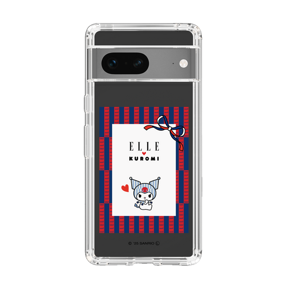 スリムプロテクションケース［ ELLE×マイメロディ＆クロミ - トリコロールカラーグラフィック6 ］