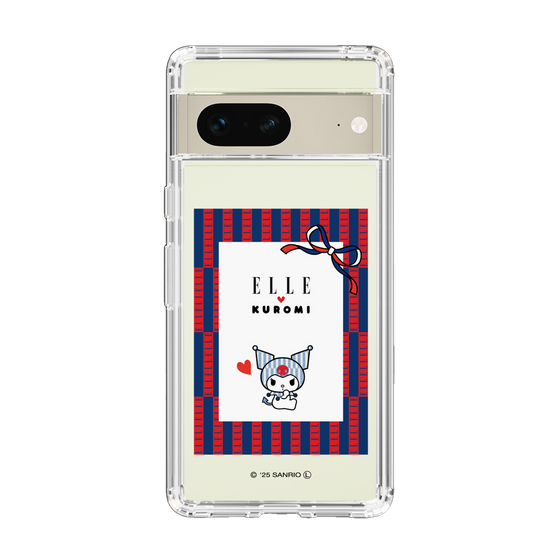 スリムプロテクションケース［ ELLE×マイメロディ＆クロミ - トリコロールカラーグラフィック6 ］